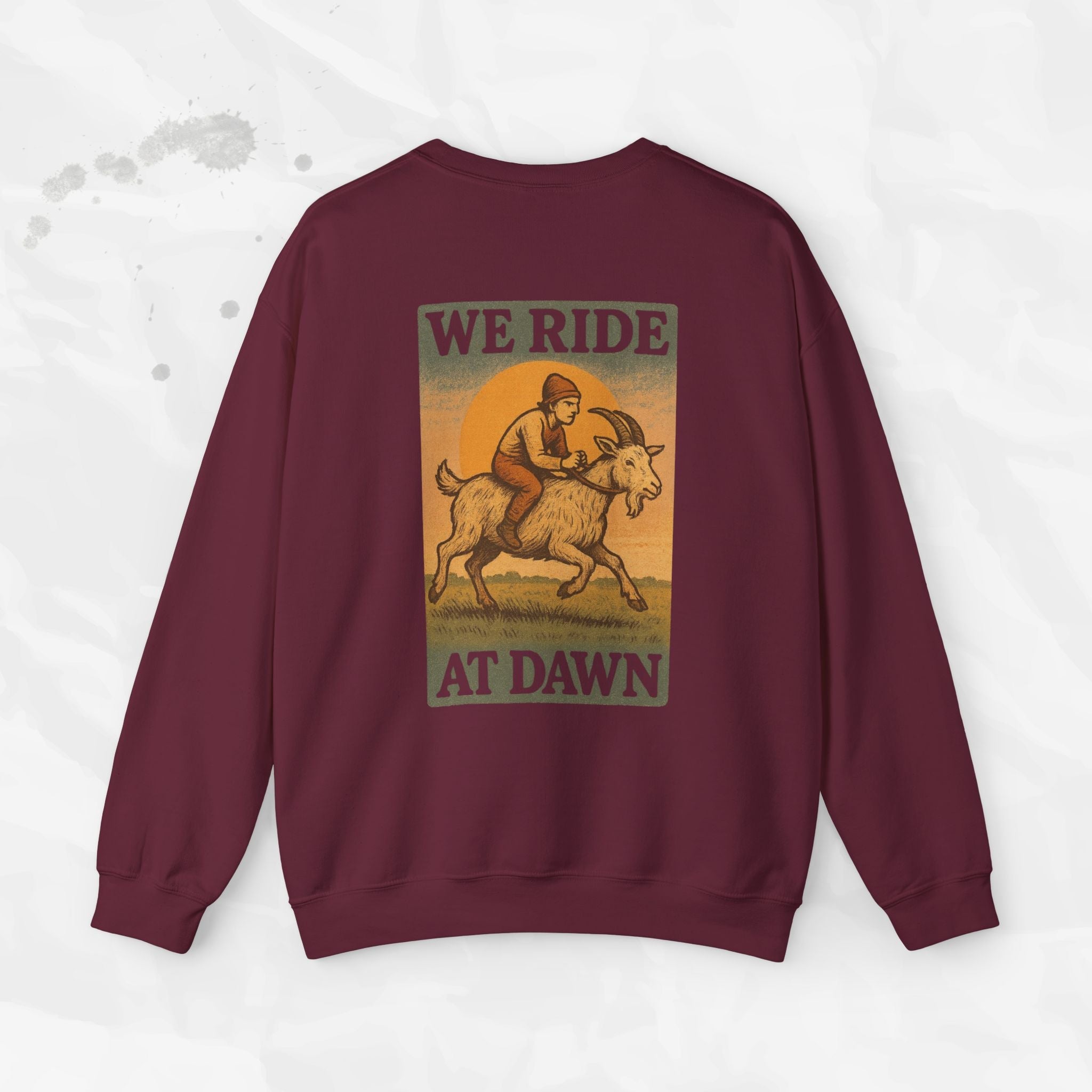 We Ride At Dawn - Crewneck Sweatshirt